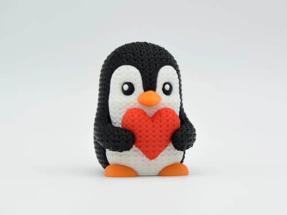 Pinguin mit Herz