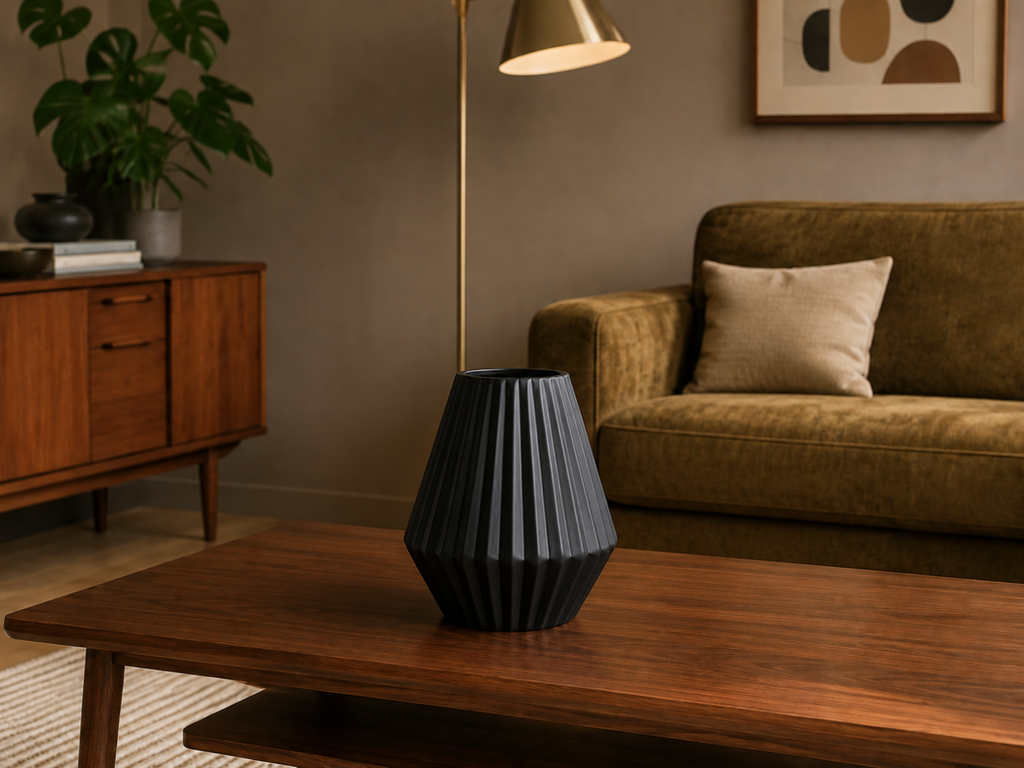 Ribbed Vase 2